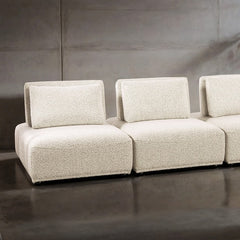 Stavanger Beige 3-Seater - Ornate Home