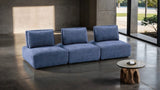 Stavanger Blue 3-Seater - Ornate Home