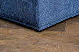 Stavanger Blue L-Sectional - Ornate Home