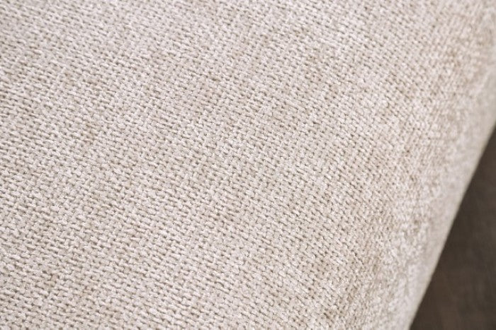 Stavanger Light Brown 2-Seater  w/Ottoman - Ornate Home