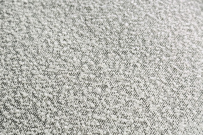 Stavanger Light Gray Curved 3-Seater - Ornate Home