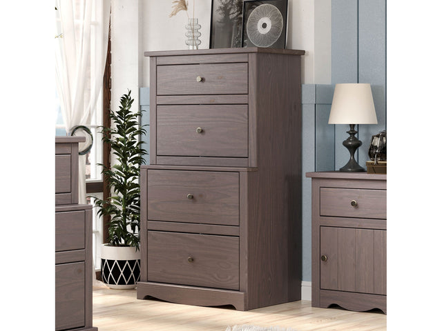 Stavros Gray Chest - Ornate Home