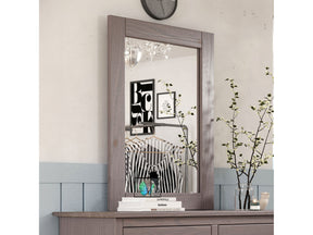 Stavros Gray Mirror - Ornate Home