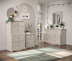Stavros White Chest - Ornate Home