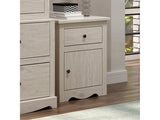 Stavros White Nightstand - Ornate Home