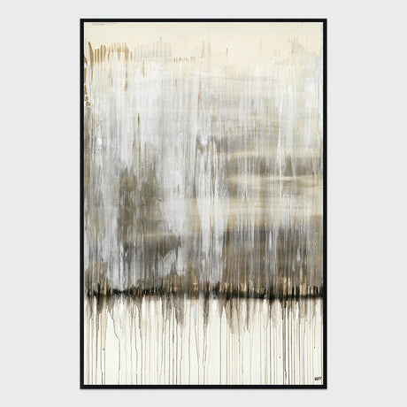 Steam Gray Painting Art 48x72 by Buddy Whitlock - Ornate Home