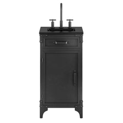 Steamforge Black 18" Bathroom Vanity - Ornate Home