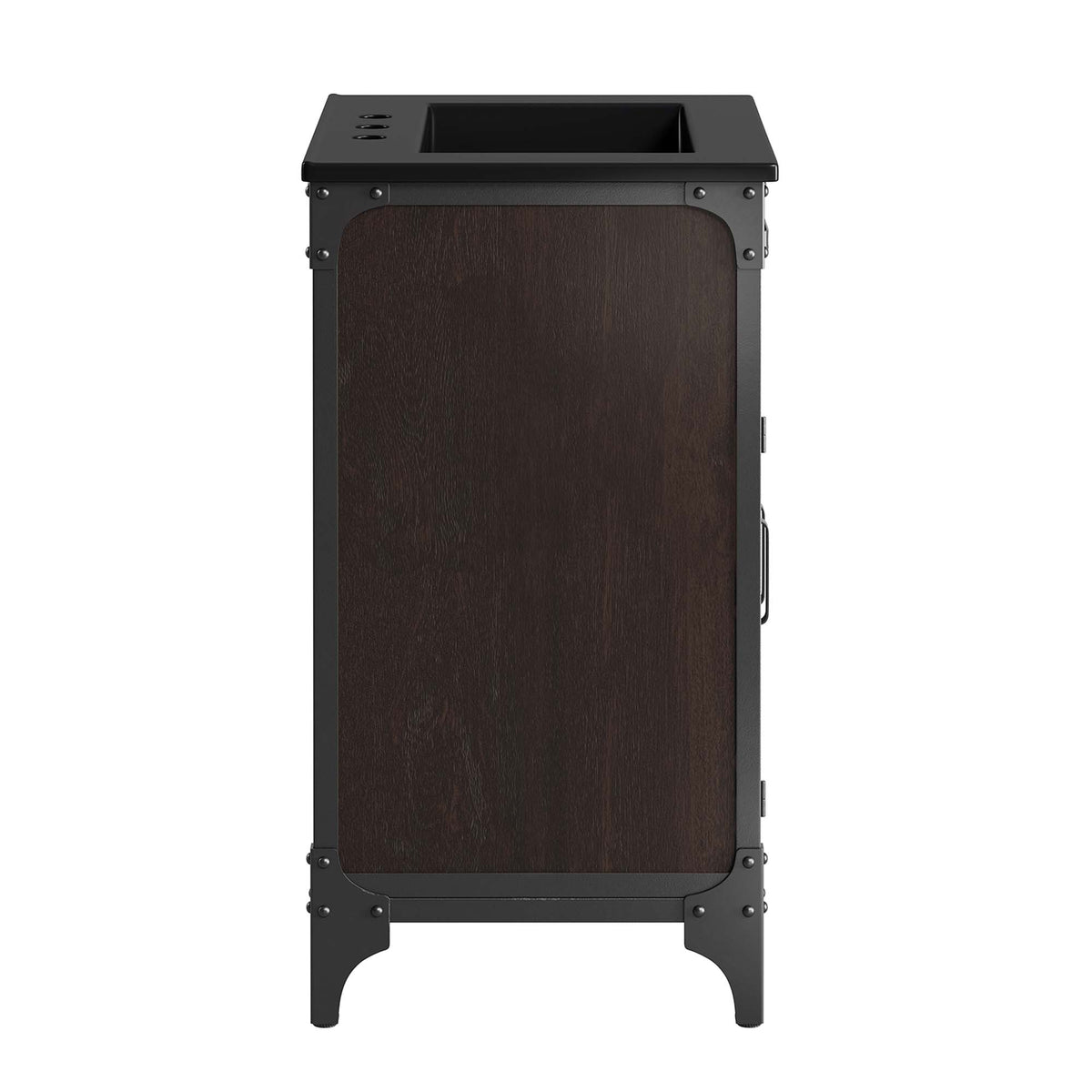 Steamforge Black 24" Bathroom Vanity - Ornate Home