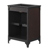Steamforge Black 24" Bathroom Vanity - Ornate Home