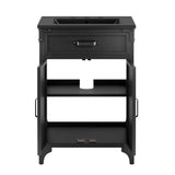 Steamforge Black 24" Bathroom Vanity - Ornate Home