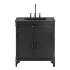Steamforge Black 30" Bathroom Vanity - Ornate Home