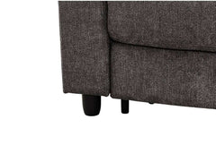 Stearns & Foster® Atillio Espresso Queen Sleeper Sofa w/ 6” Memory Foam Mattress - Ornate Home