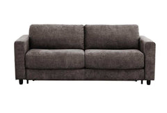 Stearns & Foster® Atillio Espresso Queen Sleeper Sofa w/ 6” Memory Foam Mattress - Ornate Home