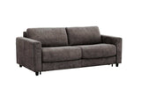 Stearns & Foster® Atillio Espresso Queen Sleeper Sofa w/ 6” Memory Foam Mattress - Ornate Home