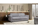 Stearns & Foster Atillio Grey Queen Sleeper Sofa w/Memory Foam Mattress - Ornate Home