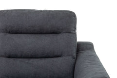 Stearns & Foster® Luca Dark Grey Queen Sleeper Sofa w/ Pocket Coil Mattress - Ornate Home