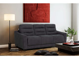 Stearns & Foster® Luca Dark Grey Queen Sleeper Sofa w/ Pocket Coil Mattress - Ornate Home