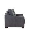 Stearns & Foster® Luca Dark Grey Queen Sleeper Sofa w/ Pocket Coil Mattress - Ornate Home
