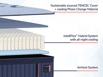 Stearns & Foster® Lux Hybrid Firm Mattress - Ornate Home