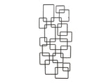 Steel Black Squares Wall Décor - Ornate Home