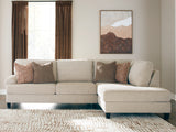 Steelwater Retreat Latte 2-Piece Sectional with Chaise - Ornate Home