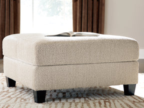 Steelwater Retreat Latte Oversized Accent Ottoman (Online Special Price) - Ornate Home