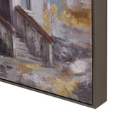 Steeple Blue/Brown Canvas