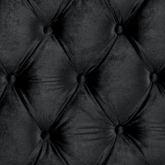 Stefania Black 5 Pc. Queen Bedroom Set w/ 2NS - Ornate Home