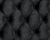 Stefania Black 5 Pc. Queen Bedroom Set w/ Chest - Ornate Home