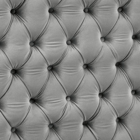 Stefania Gray 5 Pc. Queen Bedroom Set w/ 2NS - Ornate Home