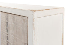 Stefano White Narrow Sideboard - Ornate Home