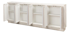 Stefano White Narrow Sideboard - Ornate Home