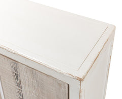Stefano White Narrow Sideboard - Ornate Home