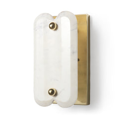 Stein Gold/White Wall Sconce - Ornate Home