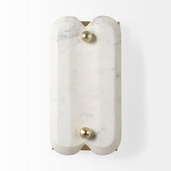 Stein Gold/White Wall Sconce - Ornate Home