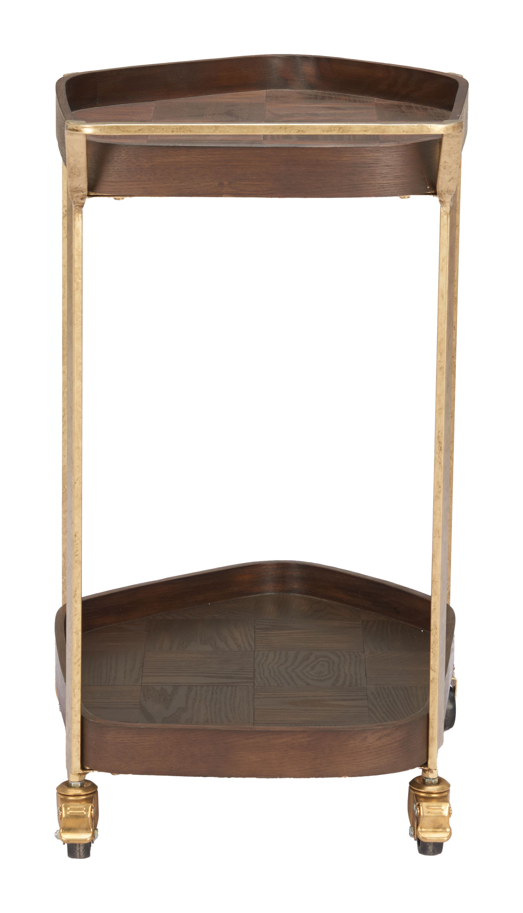 Stela Walnut Bar Cart