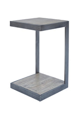 Stella Antique Grey C-Table - Ornate Home