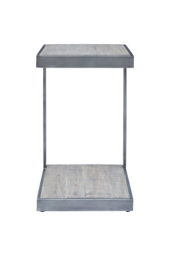 Stella Antique Grey C-Table - Ornate Home