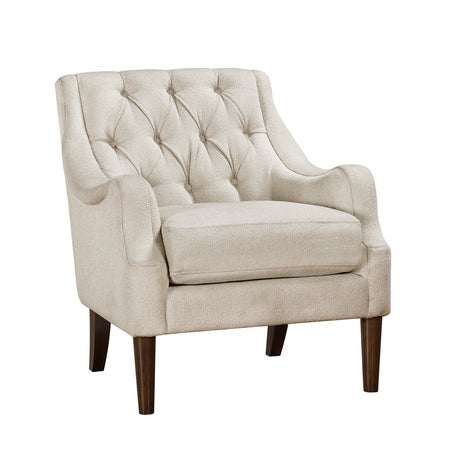 Stella Beige Boucle Accent Chair - Ornate Home