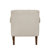 Stella Beige Boucle Accent Chair - Ornate Home