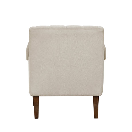 Stella Beige Boucle Accent Chair - Ornate Home