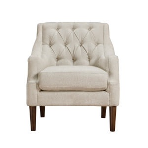 Stella Beige Boucle Accent Chair - Ornate Home