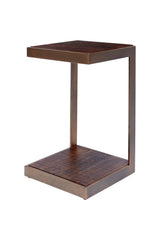 Stella Burnished Copper C-Table - Ornate Home