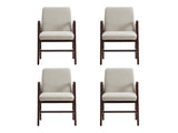 Stella Dining Armchair in Champagne (set of 4) - Ornate Home
