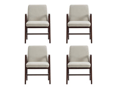 Stella Dining Armchair in Champagne (set of 4) - Ornate Home