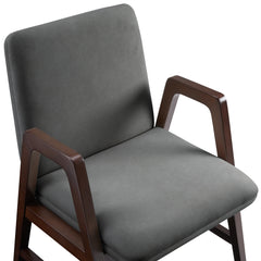 Stella Dining Armchair in Graphite (set of 2) - Ornate Home