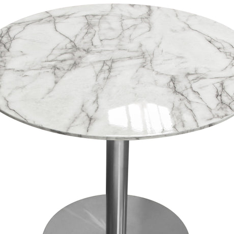 Stella Marble Round Dining Table - Ornate Home