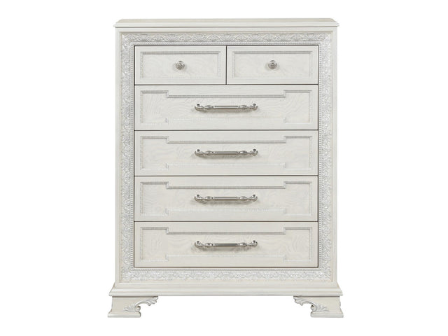 Stella Mia Creamy White Chest - Ornate Home