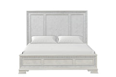 Stella Mia Creamy White Eastern King Bed - Ornate Home