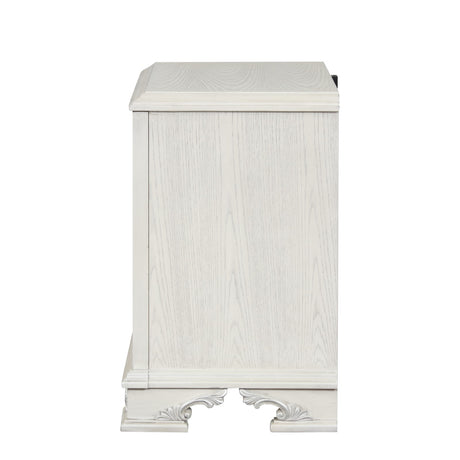 Stella Mia Creamy White Nightstand - Ornate Home